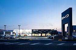 BYD AUTO 松阪の設計・建築工事 実例