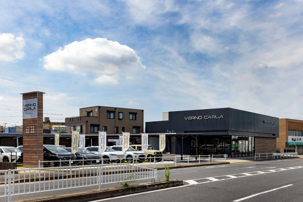 自動車ショールーム・カーディーラー 愛知県名古屋市　ベルノカーラ名古屋緑店