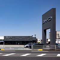 BYD AUTO 松阪の設計・建築工事 実例