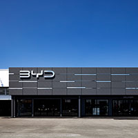 BYD AUTO 松阪の設計・建築工事 実例