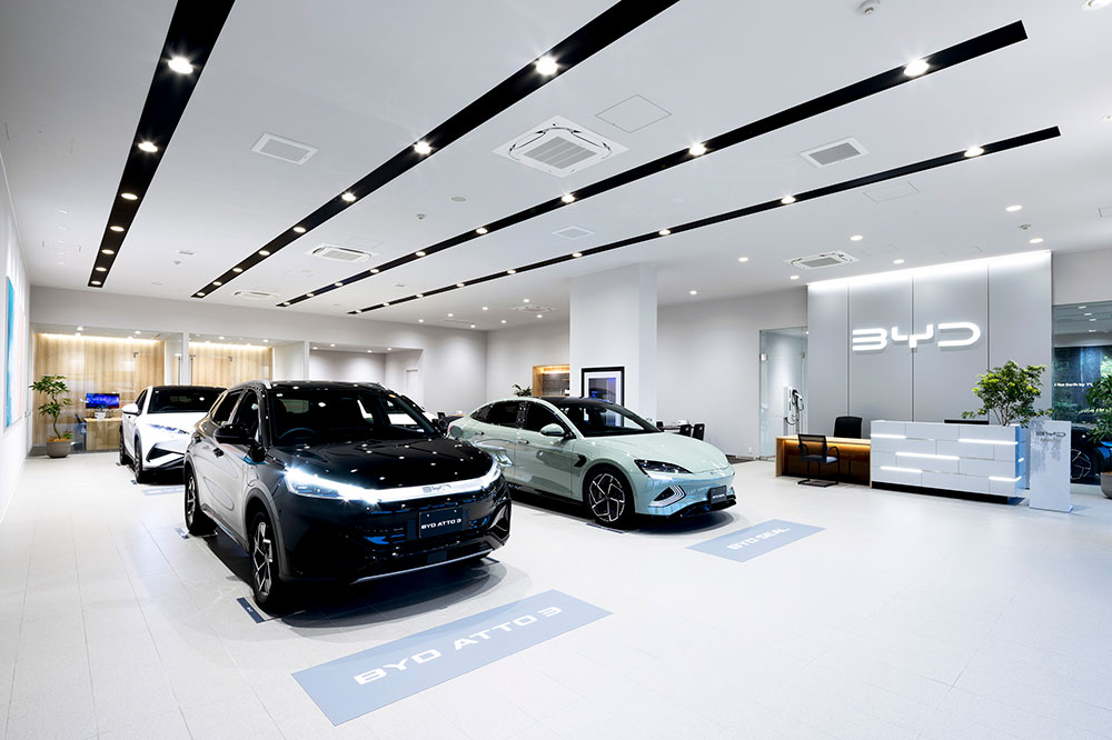 BYD AUTO 松阪の設計・建築工事 実例
