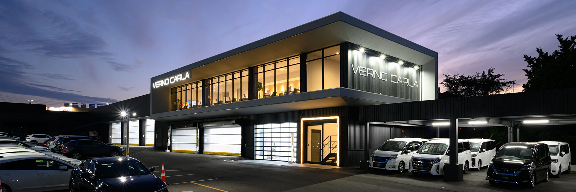 VERNO CARLA札幌北広島店の設計・建築工事 実例