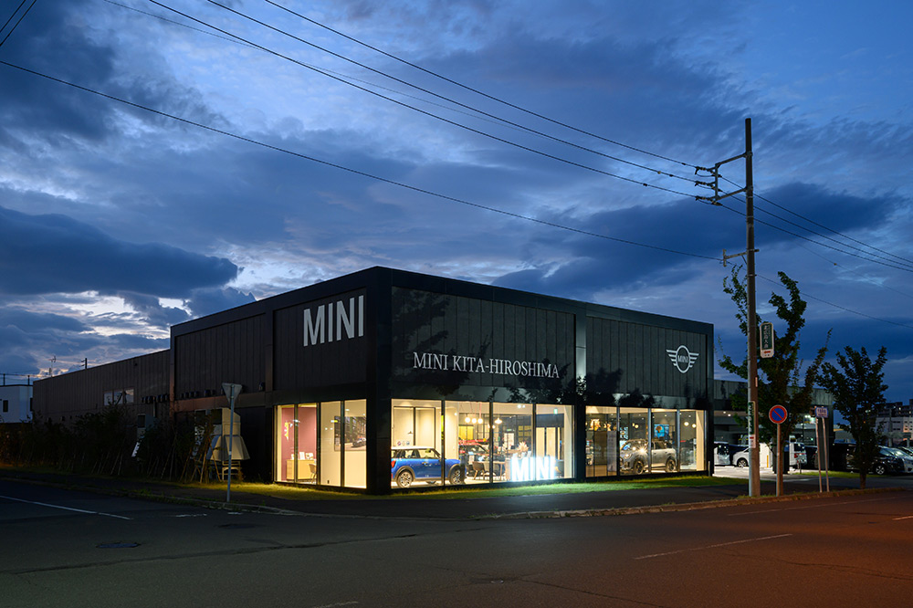 MINI 北広島の設計・建築工事 実例