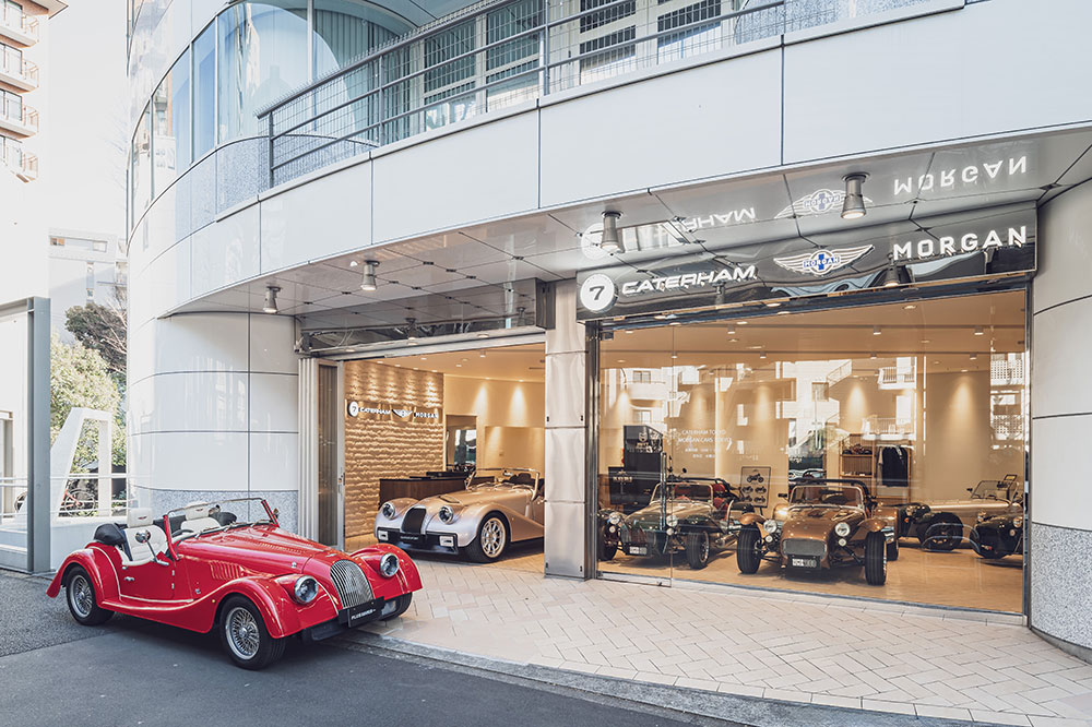 CATERHAM TOKYO/MORGAN CARS TOKYOの設計・建築工事 実例