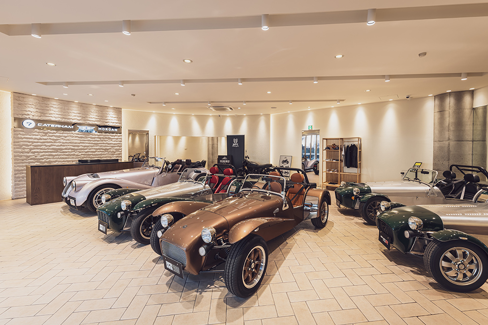 CATERHAM TOKYO/MORGAN CARS TOKYOの設計・建築工事 実例