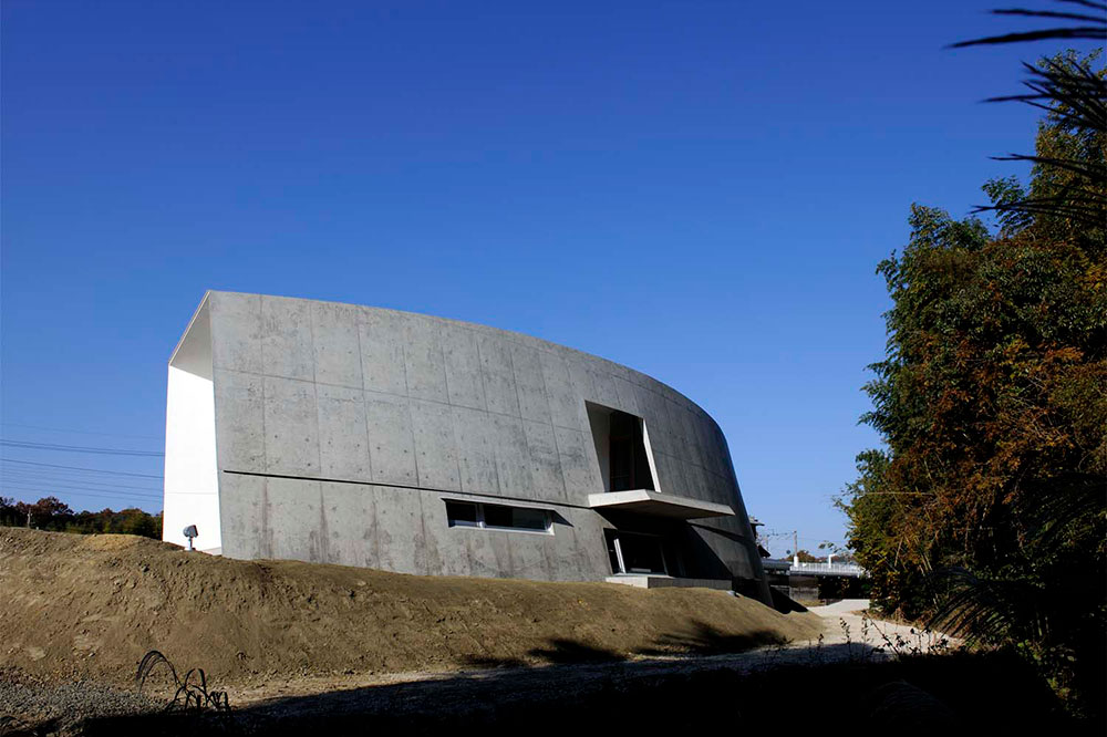 鉄筋コンクリート住宅・RC住宅 美術館のような建築1