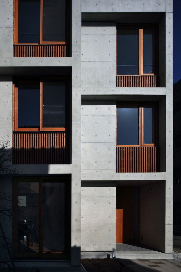 鉄筋コンクリート住宅・RC住宅 鉄筋コンクリート住宅 -木製窓の生活空間4